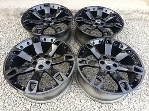Black Range Rover 22 Inch Rims Set