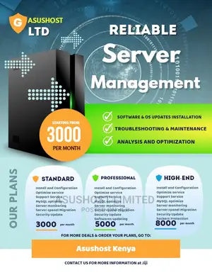 Server Monitoring, Administration Management Services