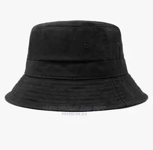 Black Bucket Hat