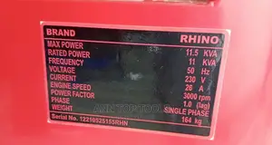 Rhino 11kva Silent Deisel Generator With Ats