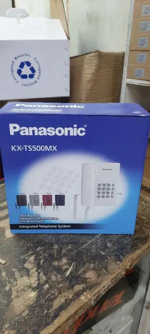 Panasonic Corded Landline Phone.(White)