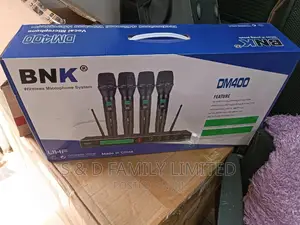 BNK DM400 4 in 1 Wireless Microphone System