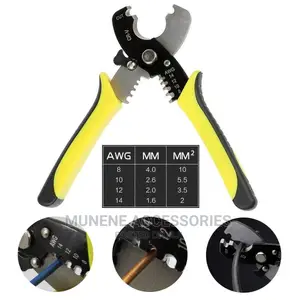 8inch Multi Pliers Stripper Electric Wire Crimping Hand Tool