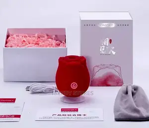2in1 the ROSE Vibrator - Red