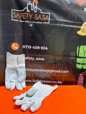 Leather Safety Gloves Long