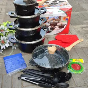 *21pcs Aluminium Die - Cast Cookware Set