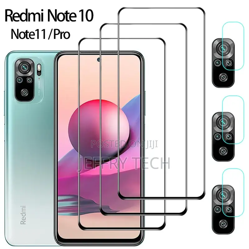 9H Glass Protector for Redmi Note 10 Cristal Redmi Note 11 1