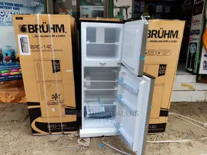 *Bruhm Double Door, 116litres Fridge