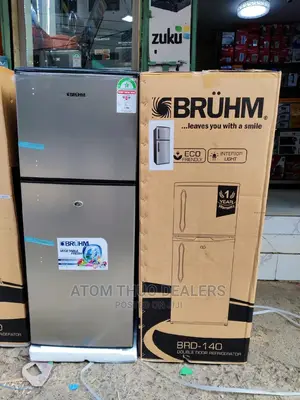 *Bruhm Double Door, 116litres Fridge