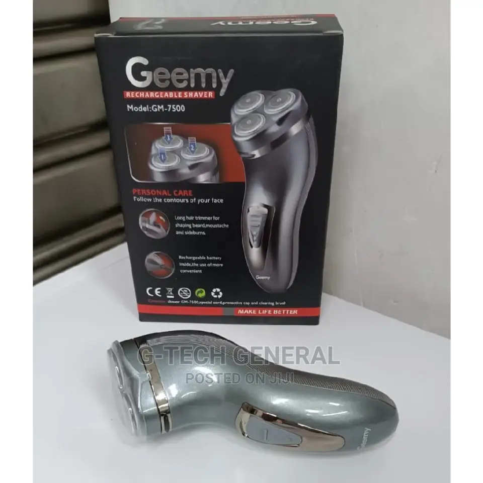 Geemy Professional Rechargeable Beard Trimmer And Smoother