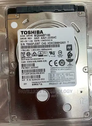 Hp Notebook 250g6 Harddisk