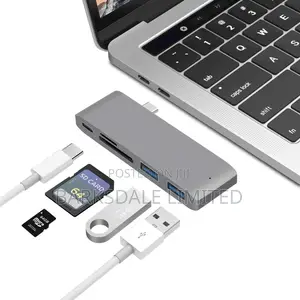 5-in-1 Type-C Hub USB 3.0 SD TF Card Reader Hub