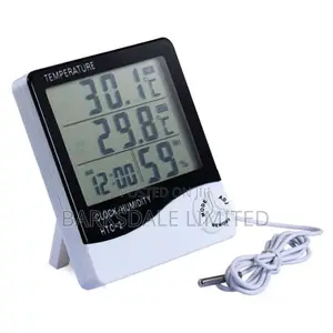 Room Thermometer Digital HTC 2 Humidity Hygrometer