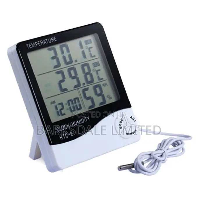 Room Thermometer Digital HTC 2 Humidity Hygrometer