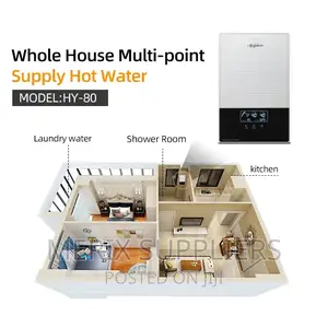 Anlabeier Multipoint Digital Tankless Instant Heater - 8kw