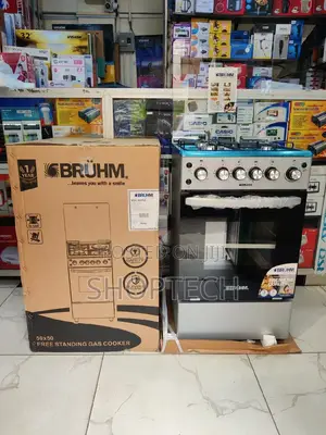 Bruhm Standing Cooker 3gas+1electric