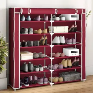 Double Shoe Rack With Cover