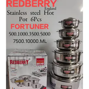 Redberry Stainless Steel Hot Pot -6pcs