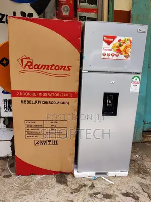 *Ramtons 213litres Fridge With Dispenser