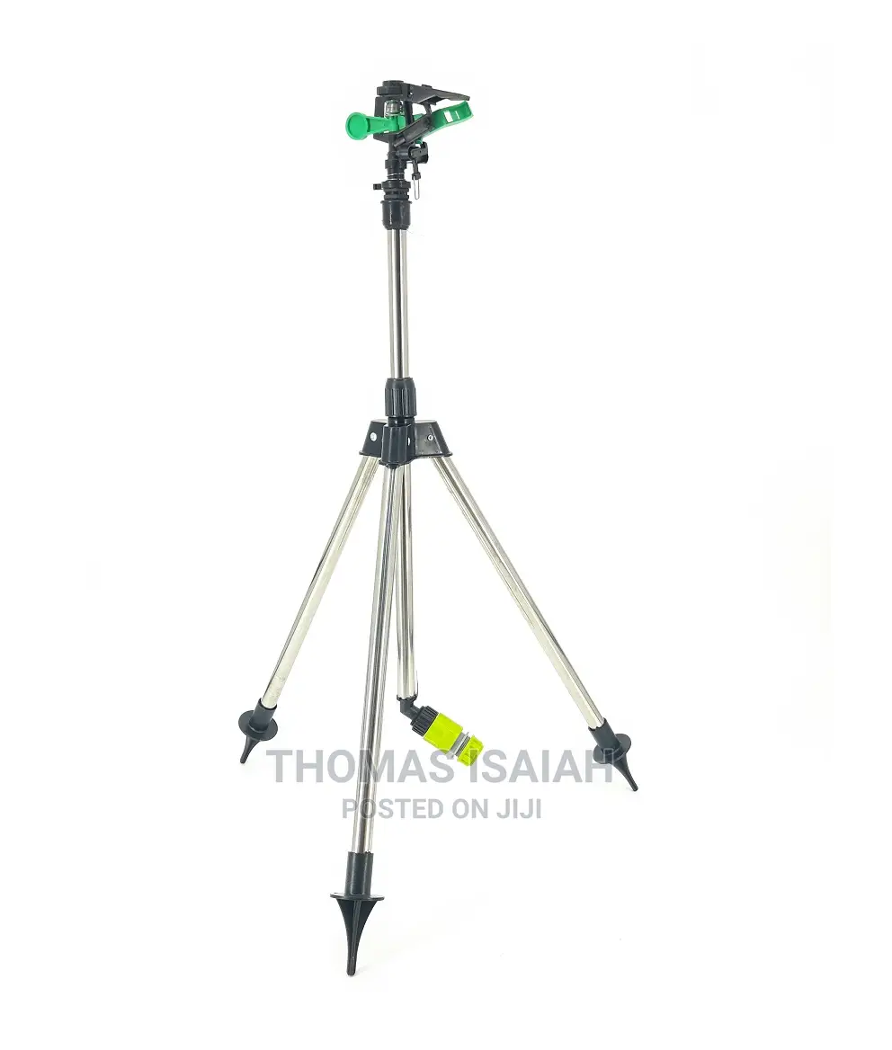 Impact Sprinkler With Tripod for 1⁄2 Inch Hose