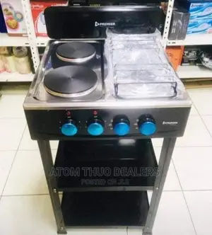 4burner Standing Table Shelf's.
2gas Cooker
2 Electric
Price
