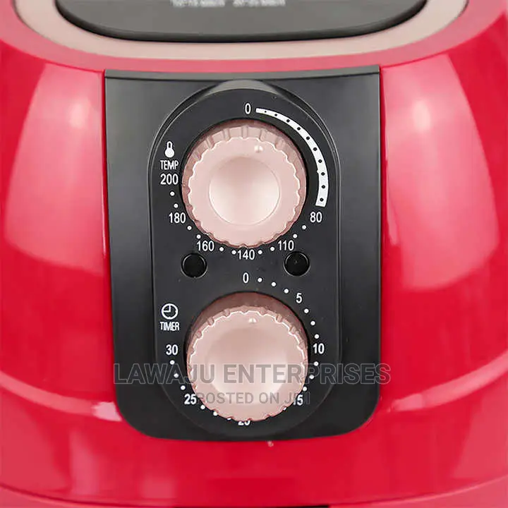 Air Fryer 8L - Dessini (Black Red)