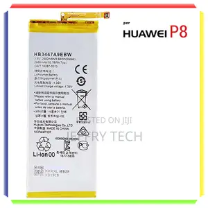 Battery for Huawei P8 Hb3447a9ebw Replacement 2600mah Origin