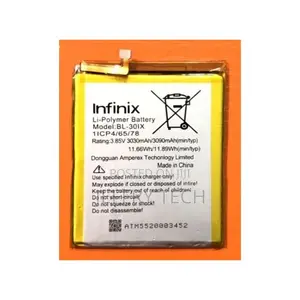 Infinix Battery for Zero 3 Official Mackin Touch Quality