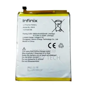 Infinix Hot 6 (Bl-39hx) Replacement Battery.