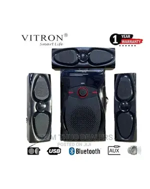 Vitron V-651 Subwoofer Speaker System FM/BT/USB