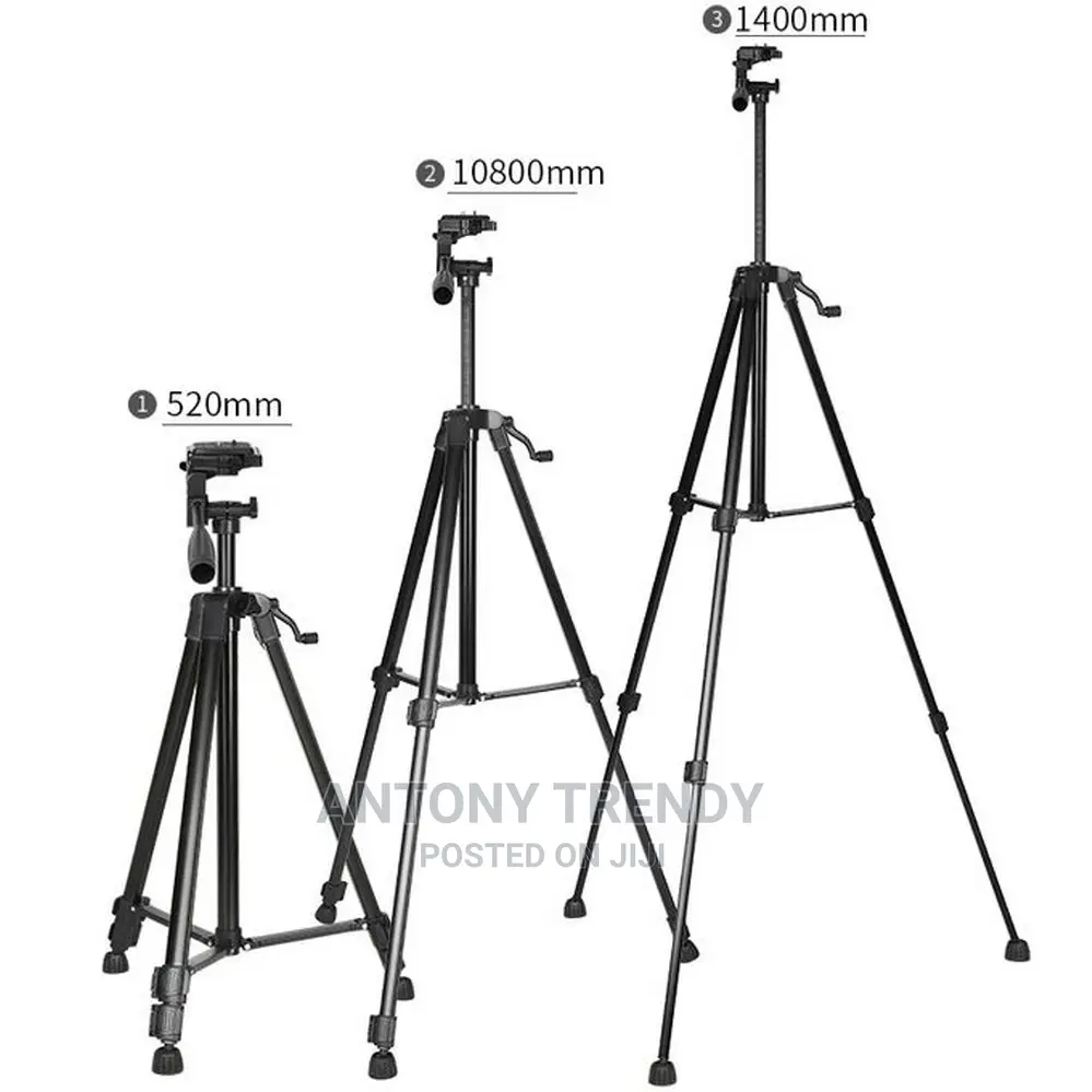 3366 Tripod Stand For Slr Camera,Max Height:140cm