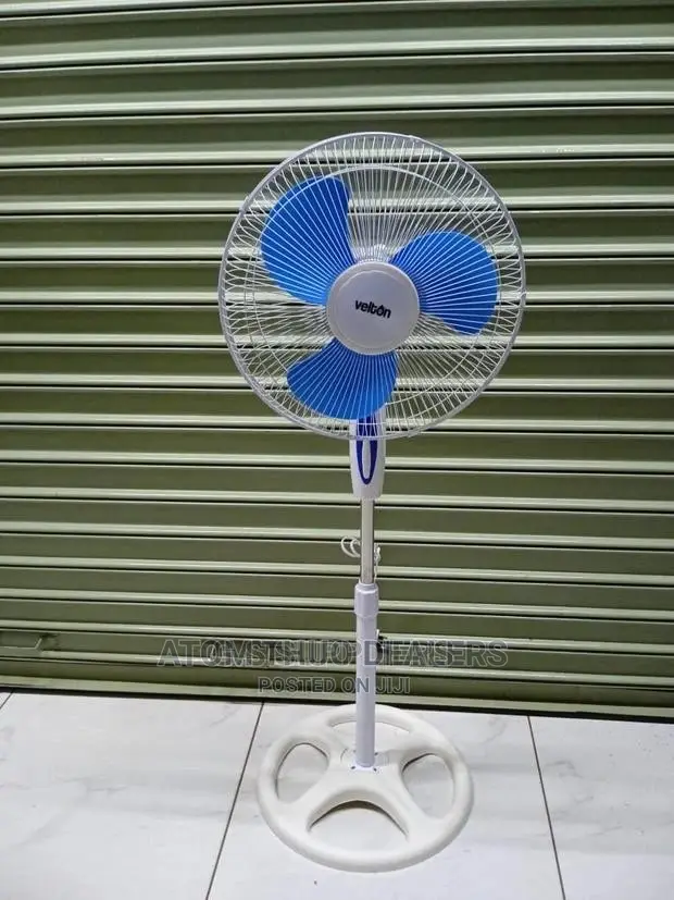 Velton Standing Fan - White