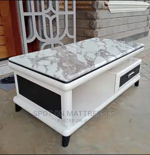 Pure Marble Coffee Table (Available With Matching TV Stand)