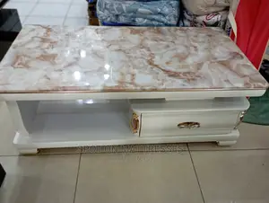 Pure Marble Coffee Table (With Matching TV Stand)