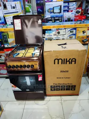 *Mika 50cm*55cm 3G+1E Electric Oven Standing Cooker