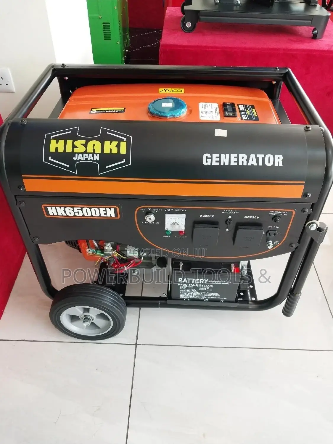 6.5 Kva Hisaki Generator
