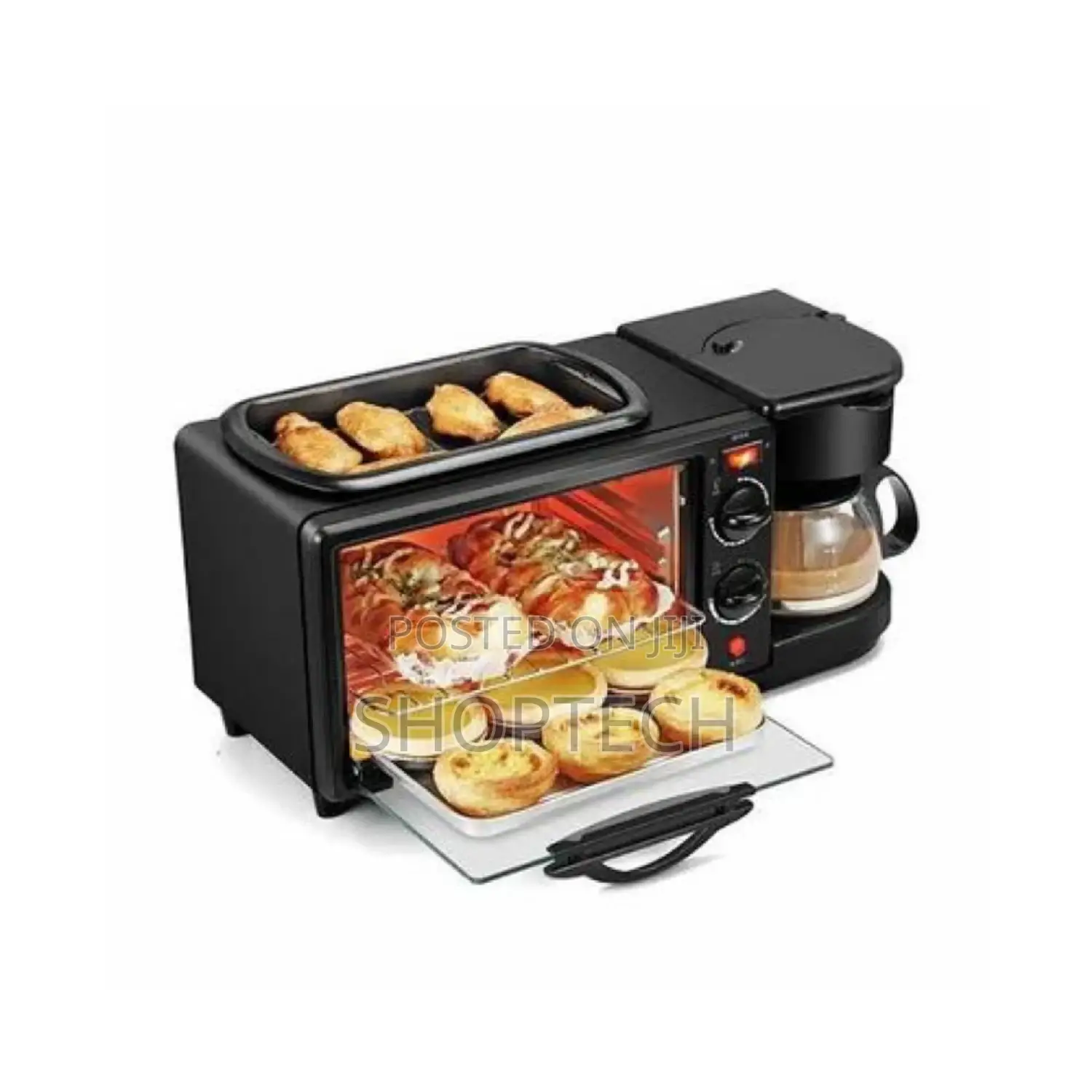 Sokany 3 in 1 Multifunction Breakfast Maker Machine+Grill.