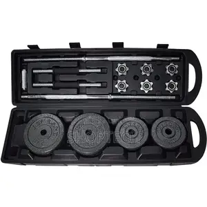 Generic Dumbbells/Barbell 50kgs Set With a Portable Case