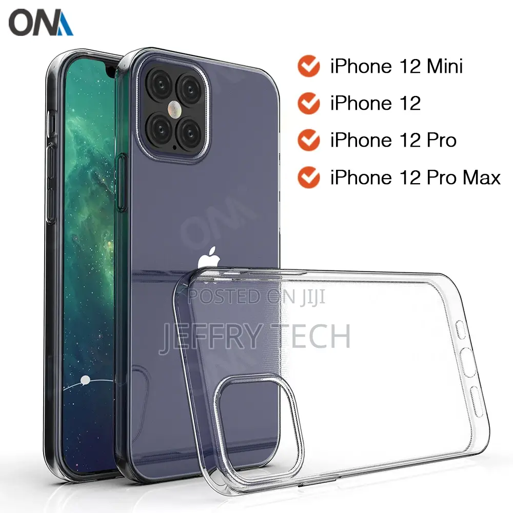 Case for iPhone 12 Pro Max TPU Silicon Clear