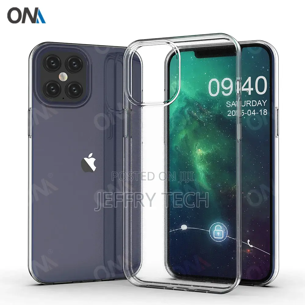 Case for iPhone 12 Pro Max TPU Silicon Clear