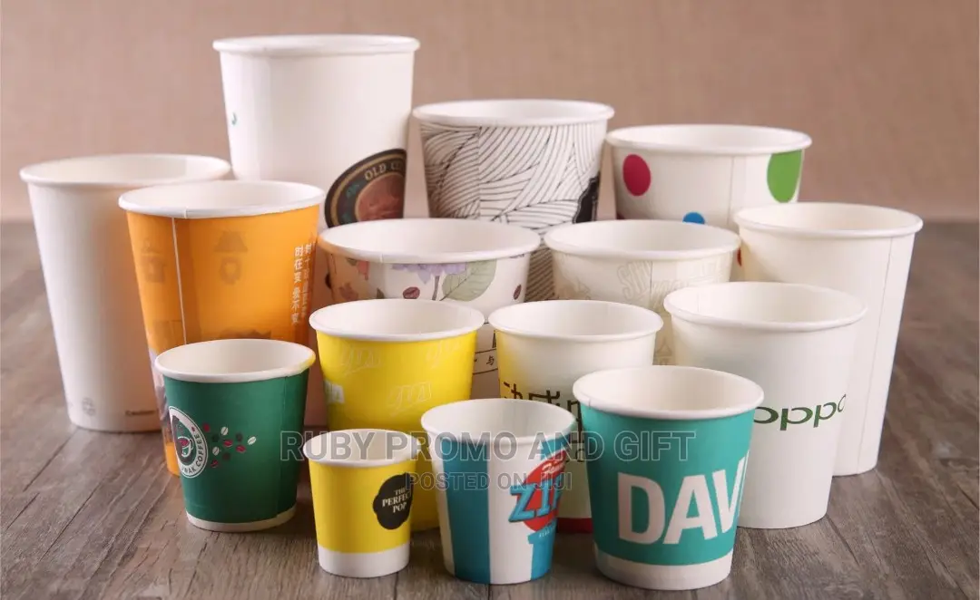 Custom Branded Disposable Coffee Mugs
