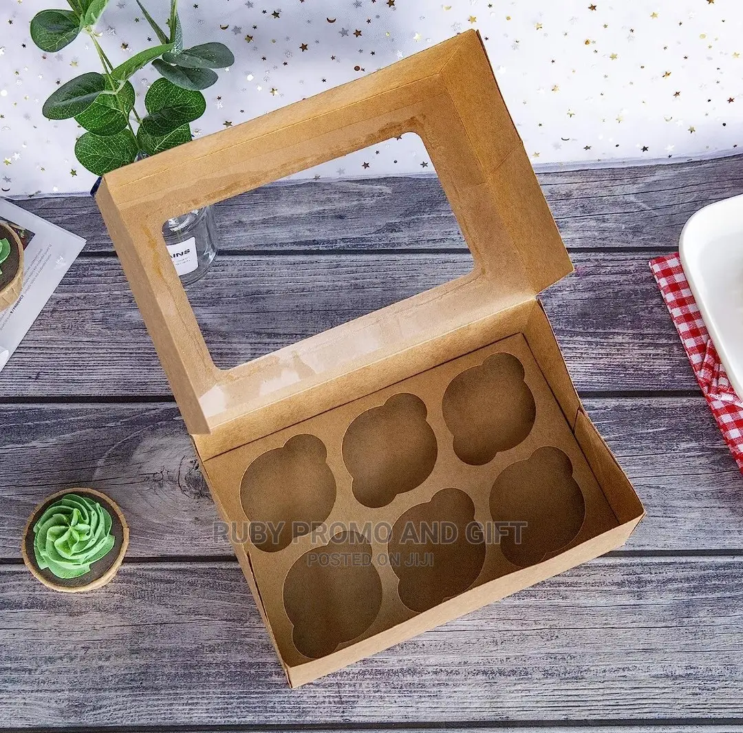 Cup Cakes Boxes Inclusive of the Board