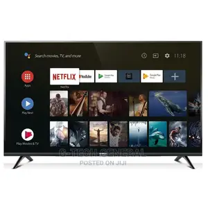 Tcl 43” Frameless Ultra Hd Android Tv, Voice Control