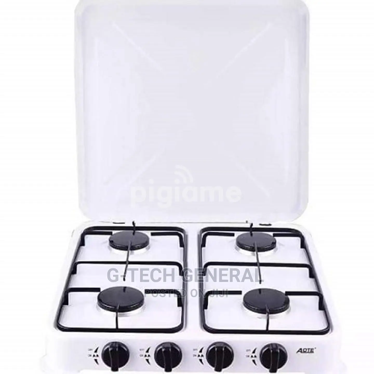 4-Burner Table Top Gas Cooker With Safety Ignition