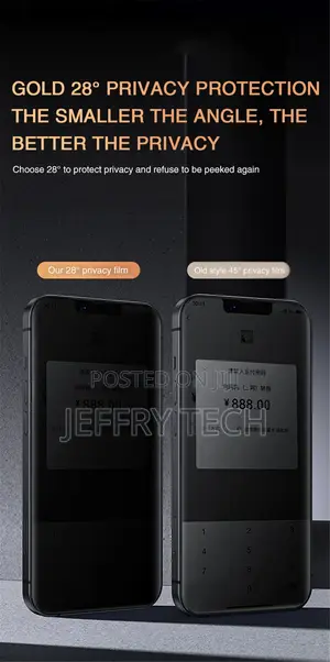 Anti-Spy Screen Protector for iPhone 14 PRO MAX Priva