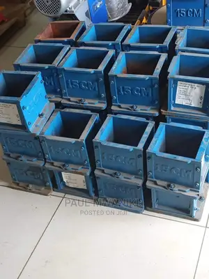 Cast Iron Concrete Testing Mould-15cmx15cmx15cm.