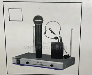 Max DH-767 Wireless Microphone System 3in1