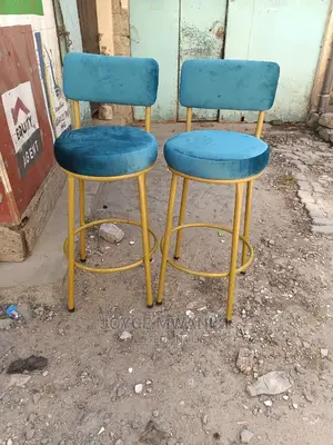 High Stool Turkuish Green and Gold