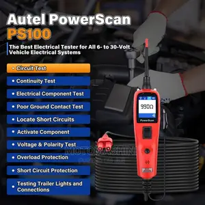 Autel Ps100 Automotive Circuit Tester 12v and 24v Capable