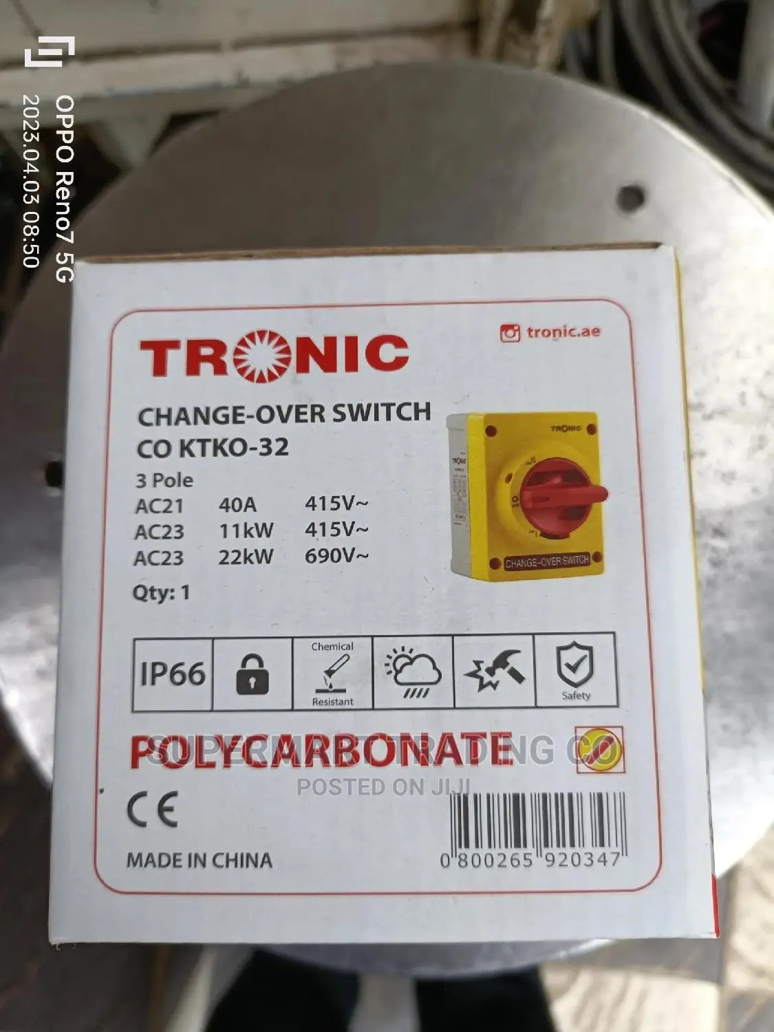 Tronic Changeover 32A